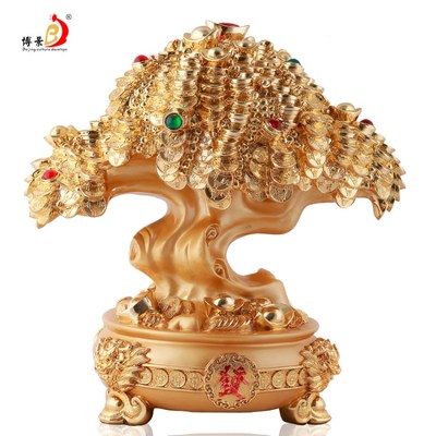 招財興業，福運相伴——探析新款大發財樹工藝品擺件的獨特魅力